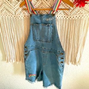 Overalls shorts